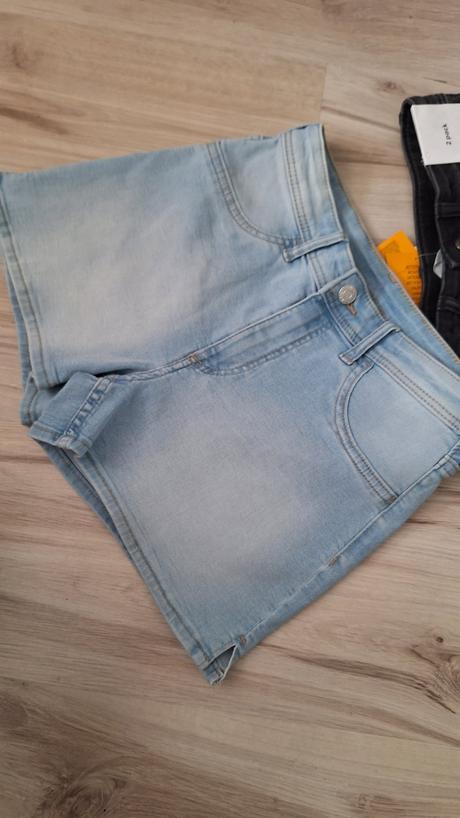 2pack elastické šortky, h&m,158