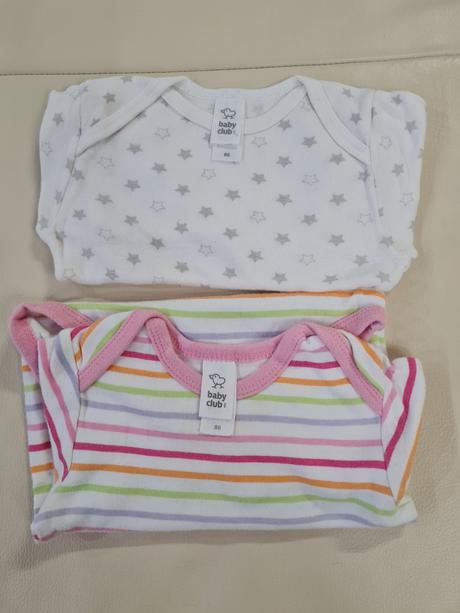 Body dlhý rukáv, baby club,86