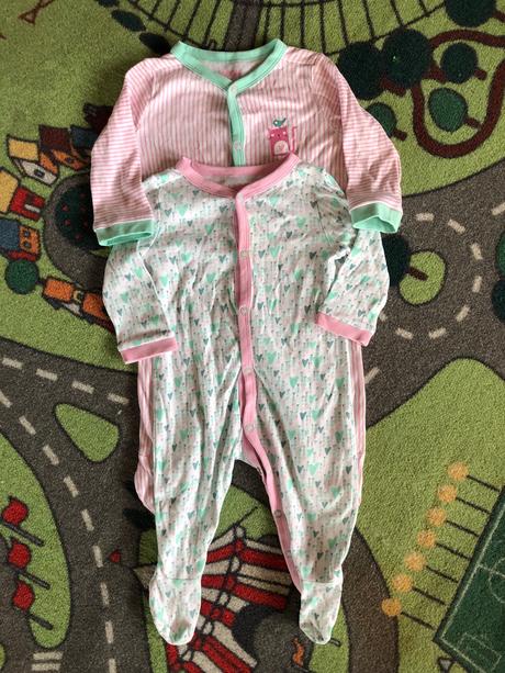 Pyzamka tchibo 62/68 2 ks, tcm,62