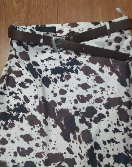 Saténová sukňa, zara,m