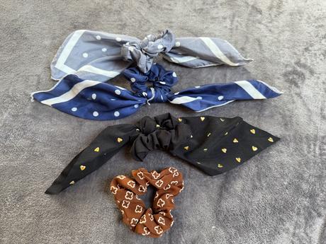 Gumičky do vlasov stuha,