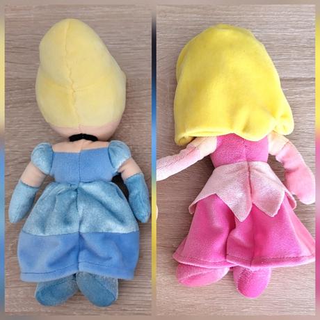 2x plyšová bábika disney princezná, 