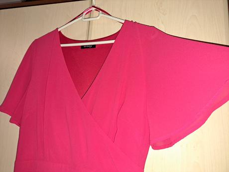 Ružové šaty m/l, orsay,38