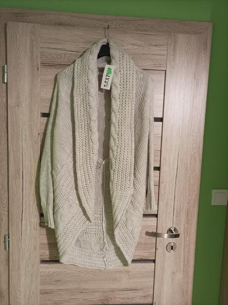 Dlhý sveter (kardigan), xl