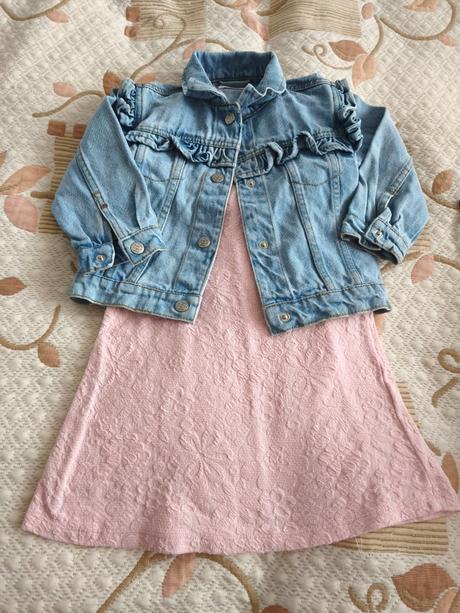 Šaty s riflovkou, 104–116