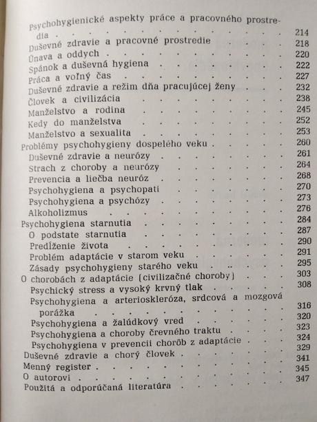 Moderná psychohygiena, 