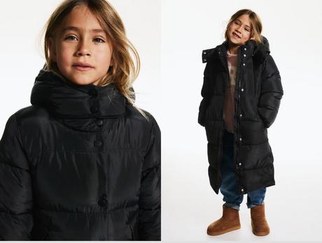 Zimná bunda h&m veľ. 110/116, h&m,110