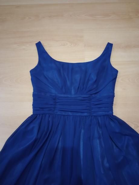 Spoločenské modré šaty v.xs/164, xs
