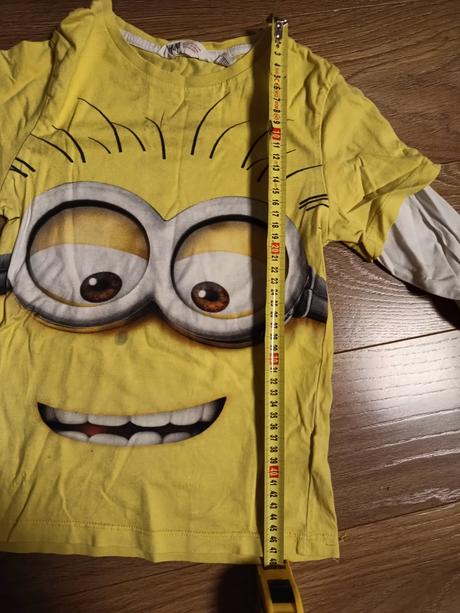 Tričko mimoň 122/128, h&m,128