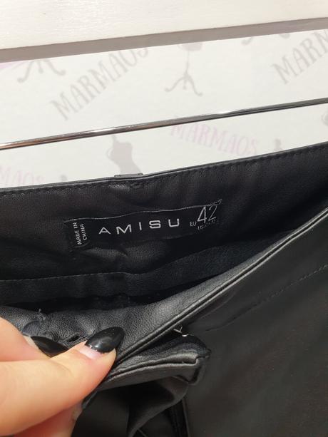 Koženkové nohavice 42, amisu,42