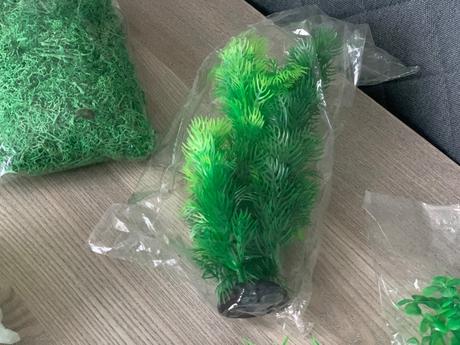 Akváriové dekorácie , náplň do filtra,