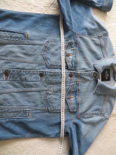 Riflová bunda hollister, hollister,l