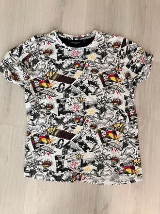 Vzorované tričko s krátkym rukávom brave soul, m