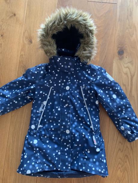 Reima typ predĺžená zimná buna parka 116/122, reima,116