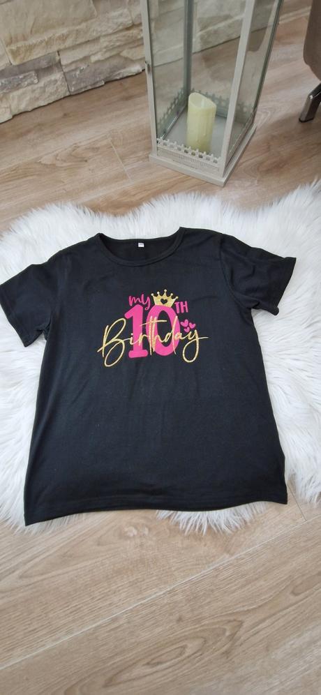 Tričko  - my 10th birthday, 140
