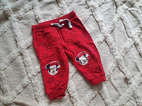 Tepláky mickey vianočné, pepco,74