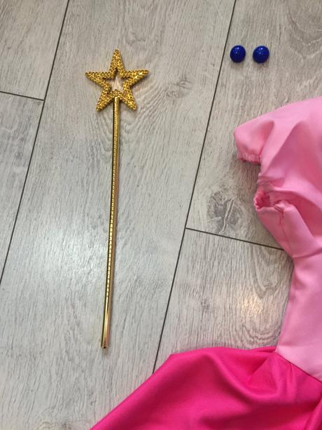 Kostym princezná peach super mario 10-12 rokov,