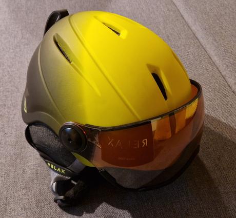 Lyziarska prilba relax visor s, s