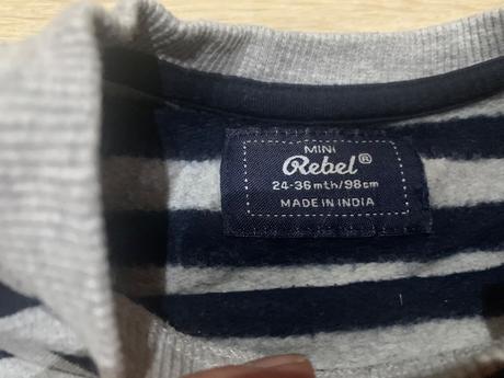 Mikina snehuliak92/98, rebel,98