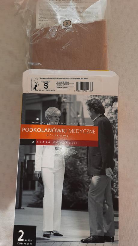 Zdravotné stahujuce podkolienky s, 