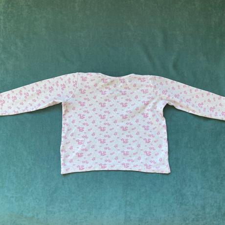 Set triciek s dlhym rukavom, kvietky, lupilu,86