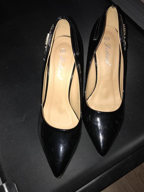 Lakovane damske topanky, 40