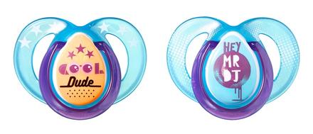 Tommee tippee cumlík c2n silikón any time 6-18m, 2, tommee tippee