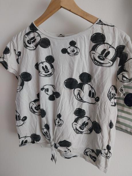 Tricko + taška mickey mouse, disney,m