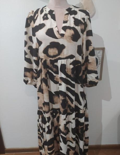 Šaty leopardieho vzoru, reserved,36