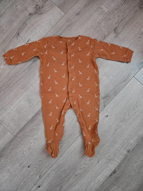 Pyžamká next 80, žlté a dinosaury zadarmo, next,80