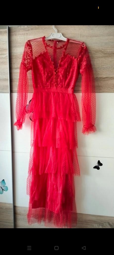 Spoločenské šaty tylové, l