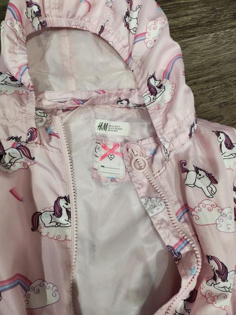 Prechodná bunda jednorožec, h&m,122