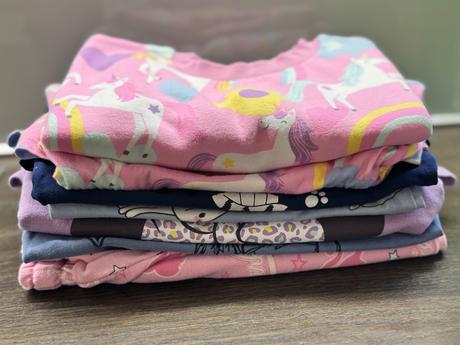 Balíček pre dievča jeseň/zima - šaty 110, 104–116