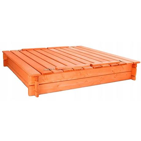 Nové drevené detské pieskovisko - viac typov sklad, 