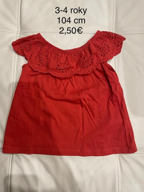 Detské tričko, primark,104