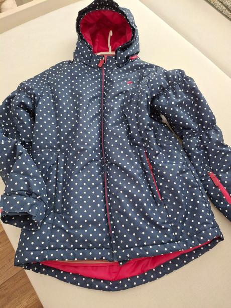 Lyžiarska bunda 13-14 rokov kvalitná funkčna nepre, f&f,158