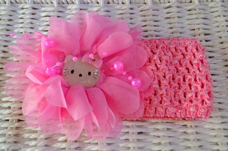 Módna čelenka hello kitty,