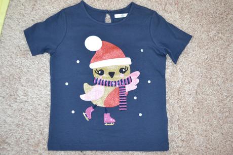 Vianočné tričko v 5/6, marks & spencer,128