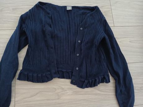 Sveter tmavomodry 134, kik,134