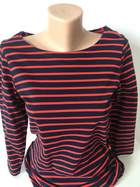 Štýlové pásikavé šaty joules vel 38, m