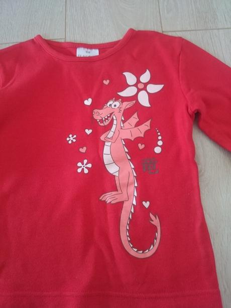 Hrubé bavlnené tričko, 116