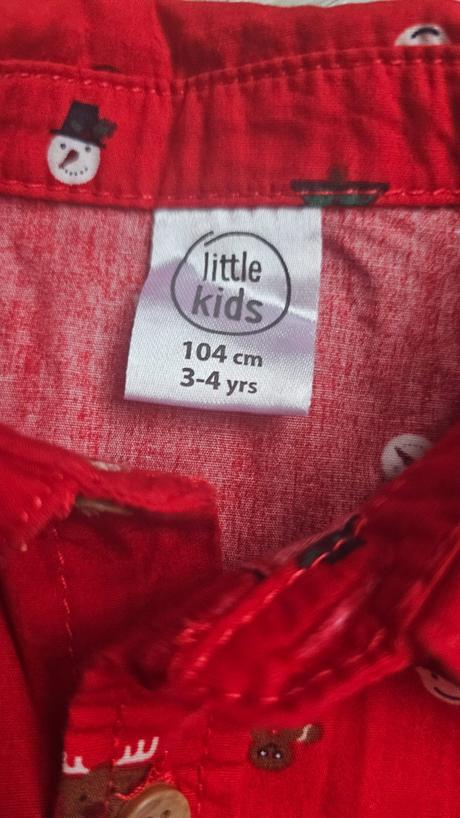 Chlapčenská vianočná košeľa, pepco,104