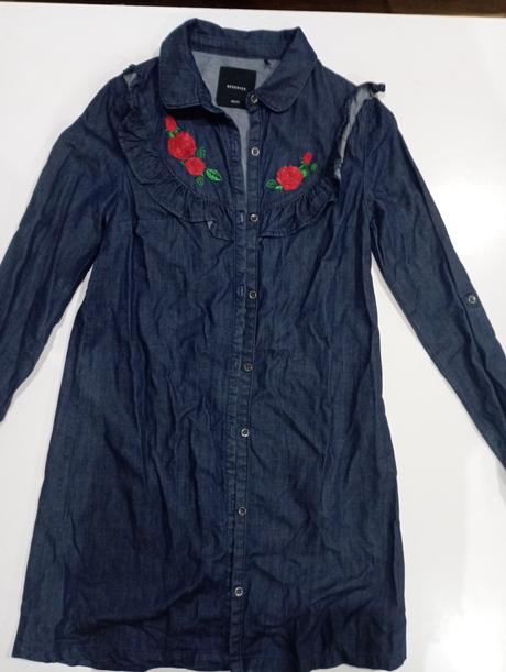 Dlhá riflová košeľa - šaty, reserved,152