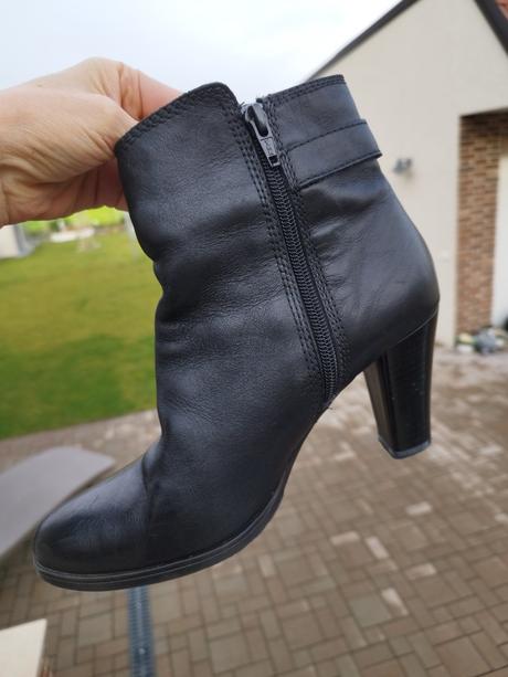 Kožené čižmy ako nové, baťa,38