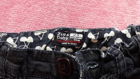 3/4 nohavice, rifle, zara,86