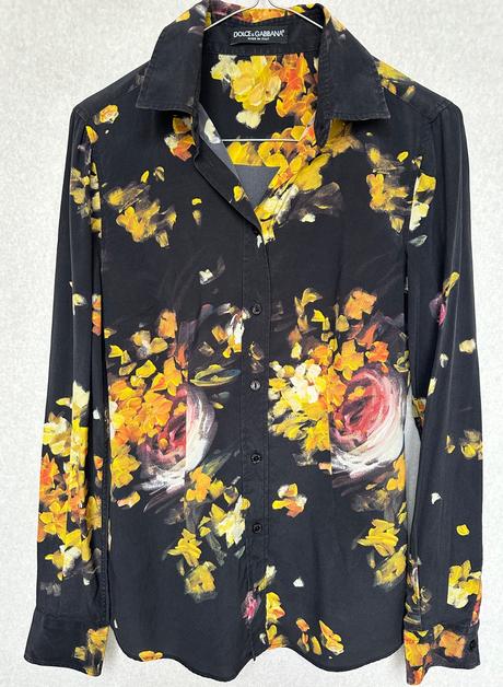 Dolce & gabbana hodvábna blúzka, 34