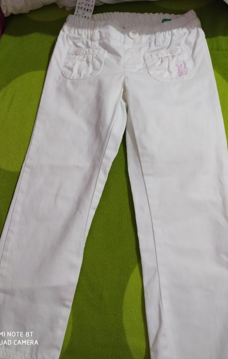 Nenosené len opraté rifle zn. benetton, benetton,110