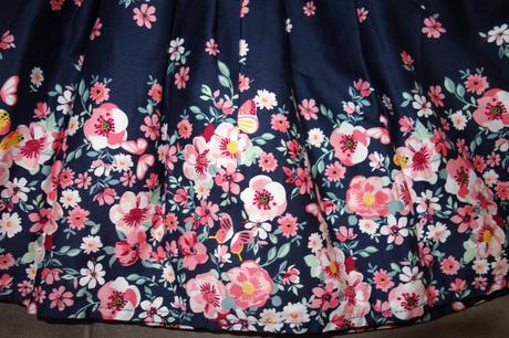 Kvietkované šaty 12-18 mes., primark,86