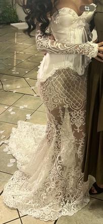 Svadobne saty stali 4500 eur, xs