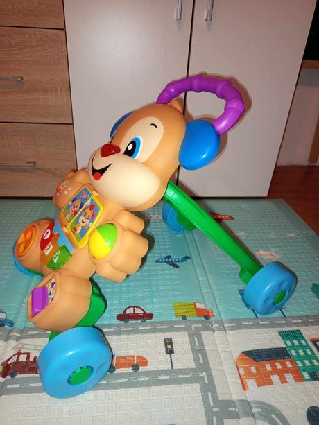 Fisher price chodítko psík, 